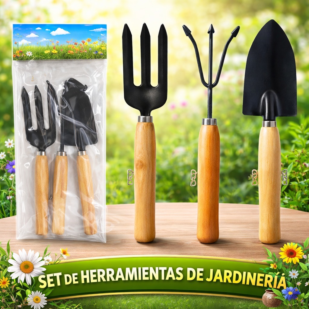 SET JARDINERIA 3PCS 