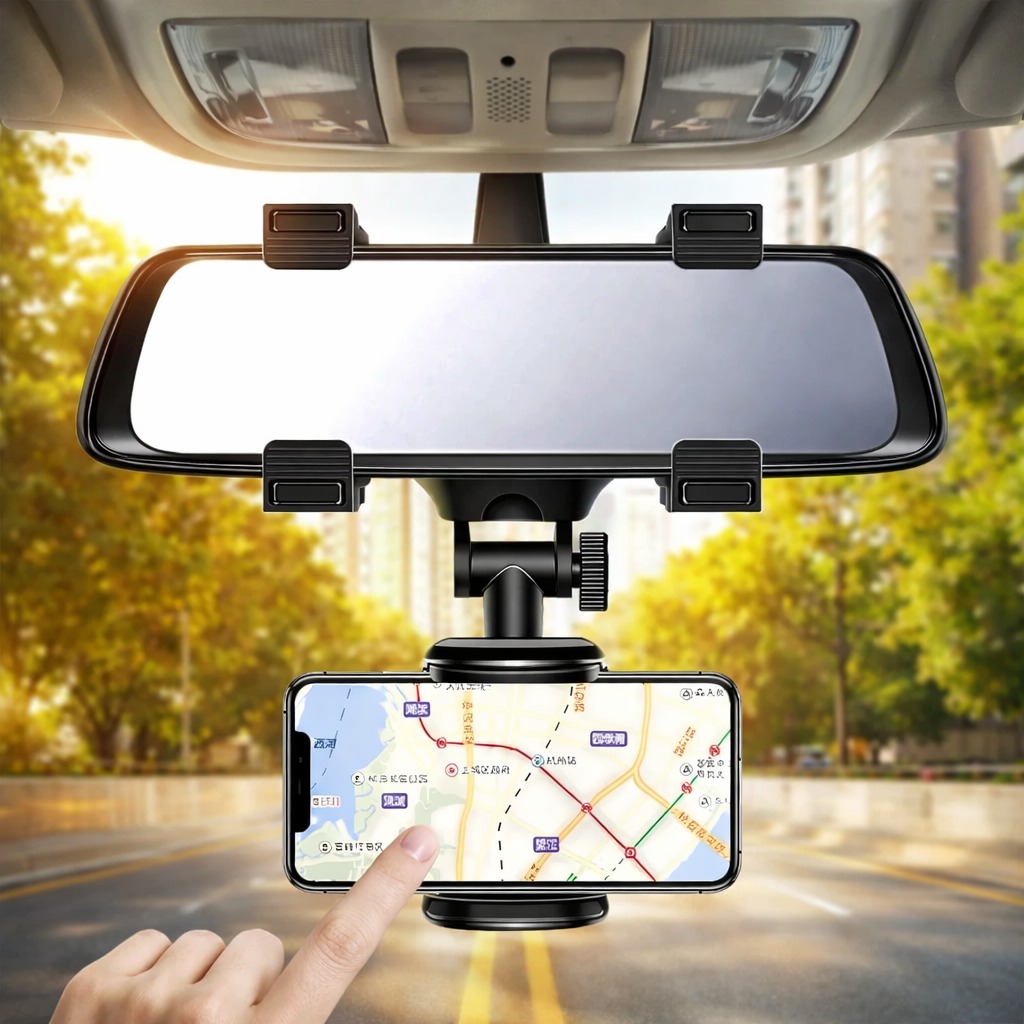 HOLDER CELULAR EN ESPEJO CARRO RETROVISOR HOLD 171
