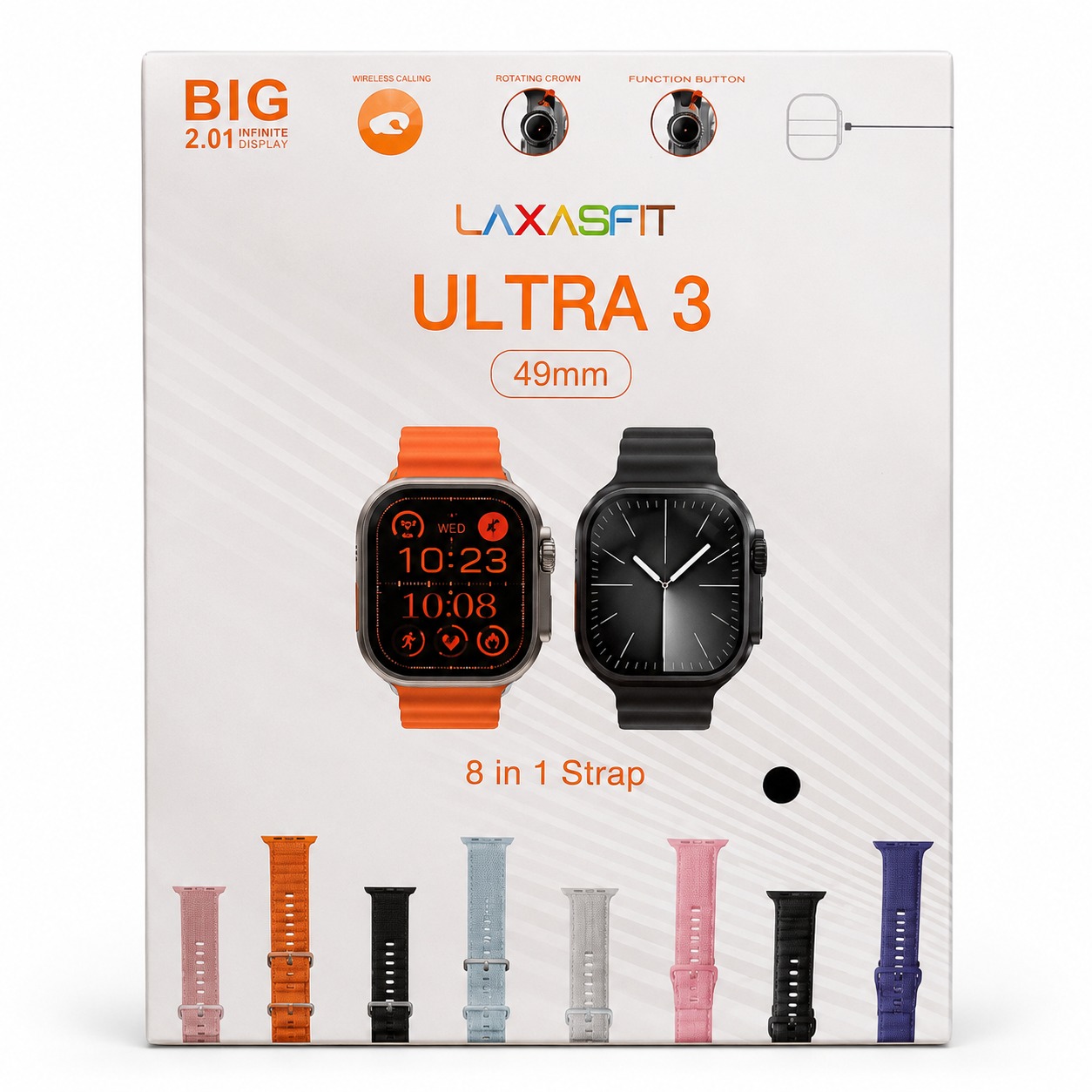 SMARWACHT ULTRA 3 8 CORREAS ECONOMICO