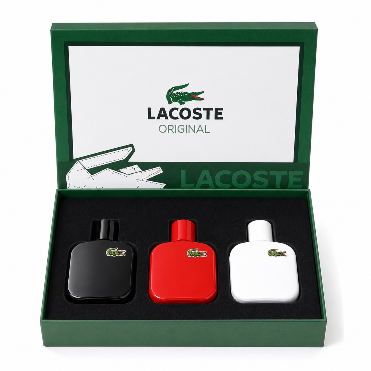 SET LACOSTE X3