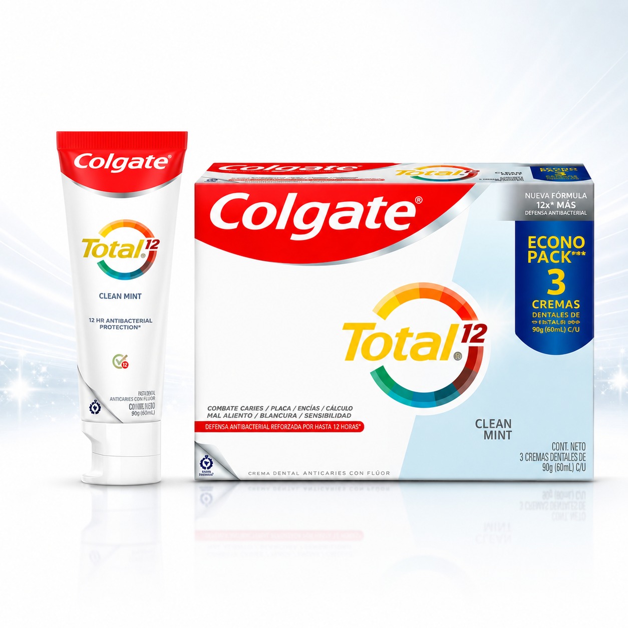 COLGATE TOTAL 12 CLEAN MINT X3 PACK
