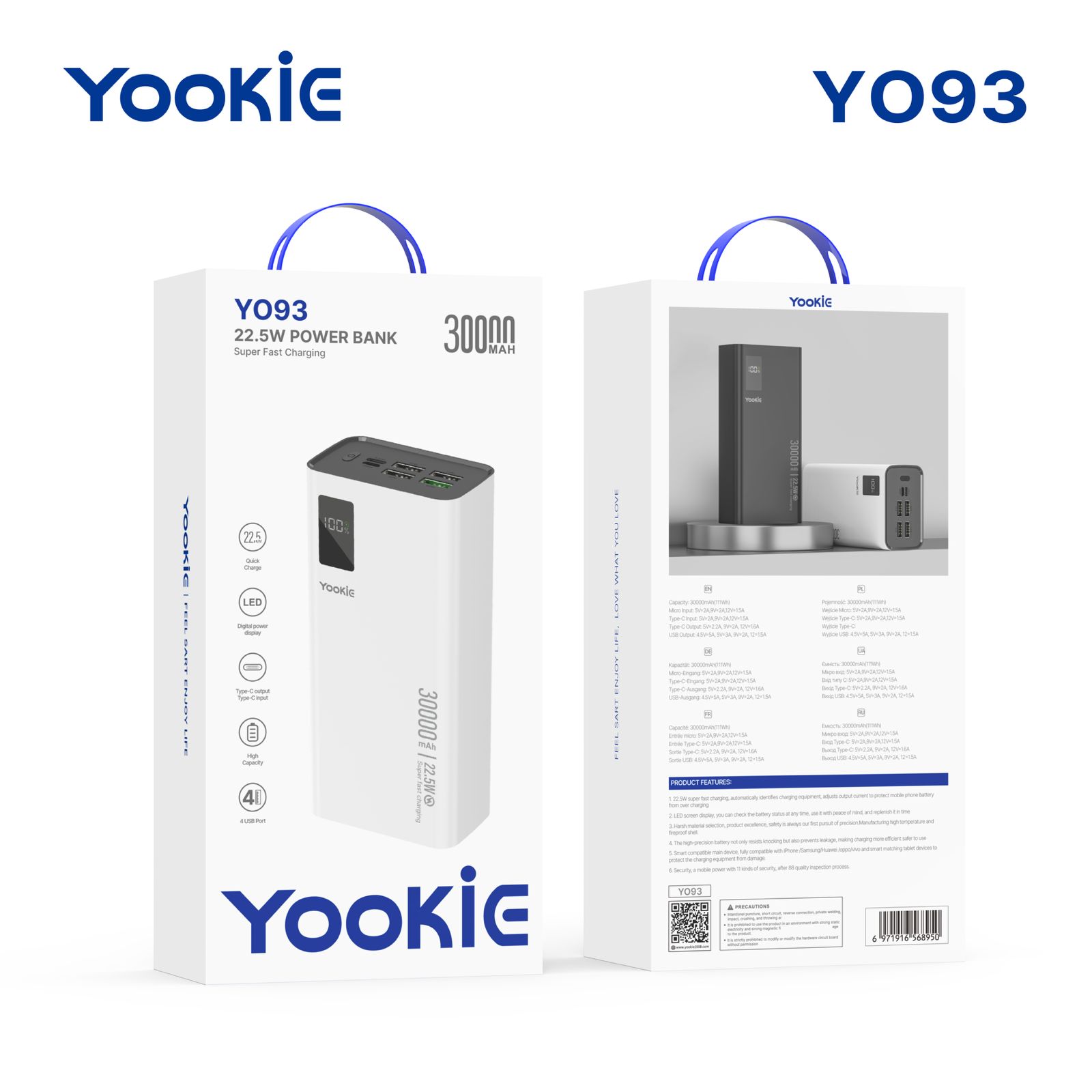 POWER BANK 30.000 MAH ORIGINAL POTENTE