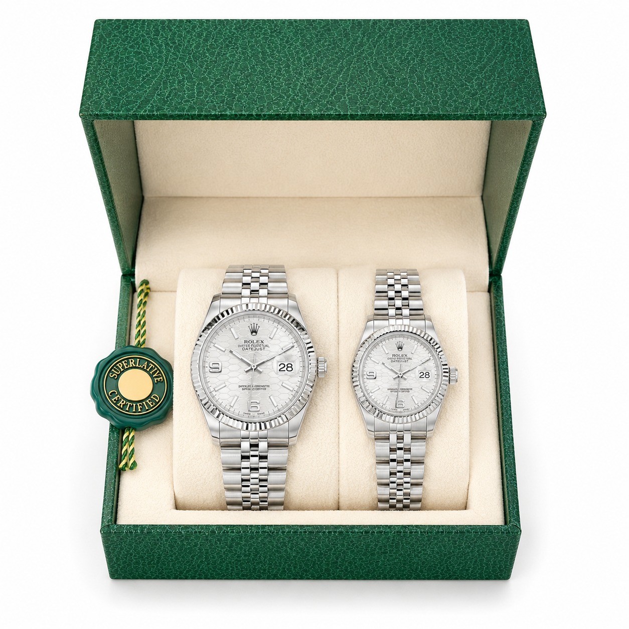 COMBO ROLEX HOMBRE Y DAMA LUJO A2