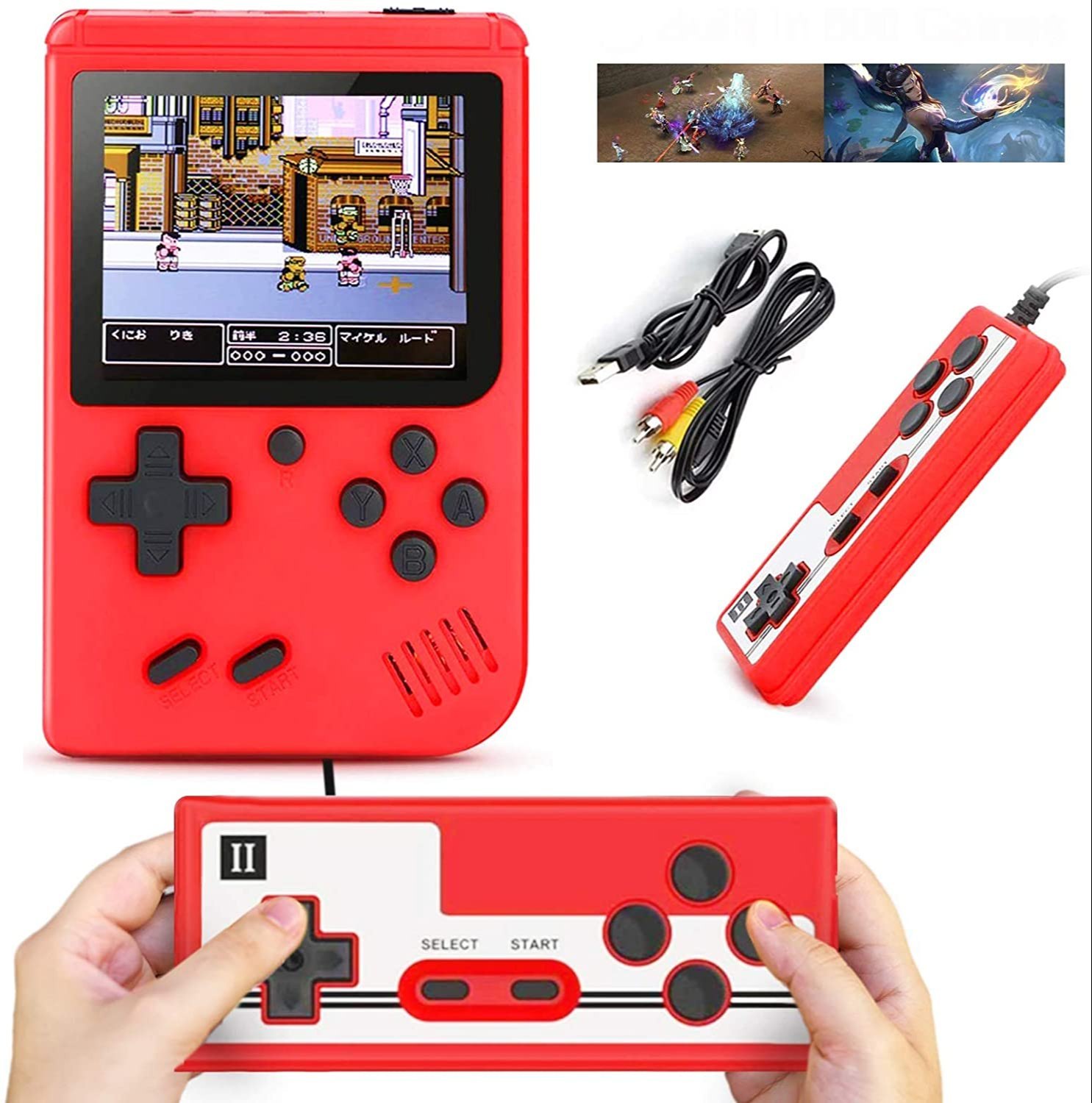 GAME RETRO 400 JUEGOS (2) JUGADORES