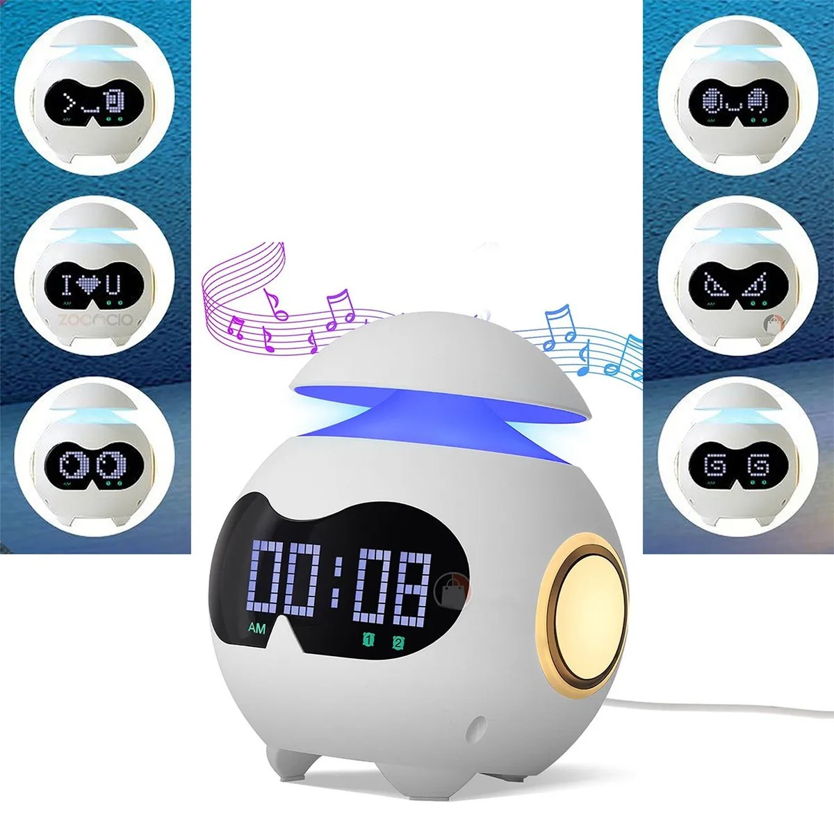 ROBOT DESPERTADOR RELOJ